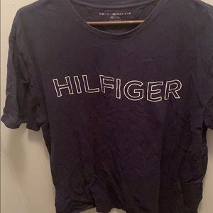 Navy blue men’s T-shirt